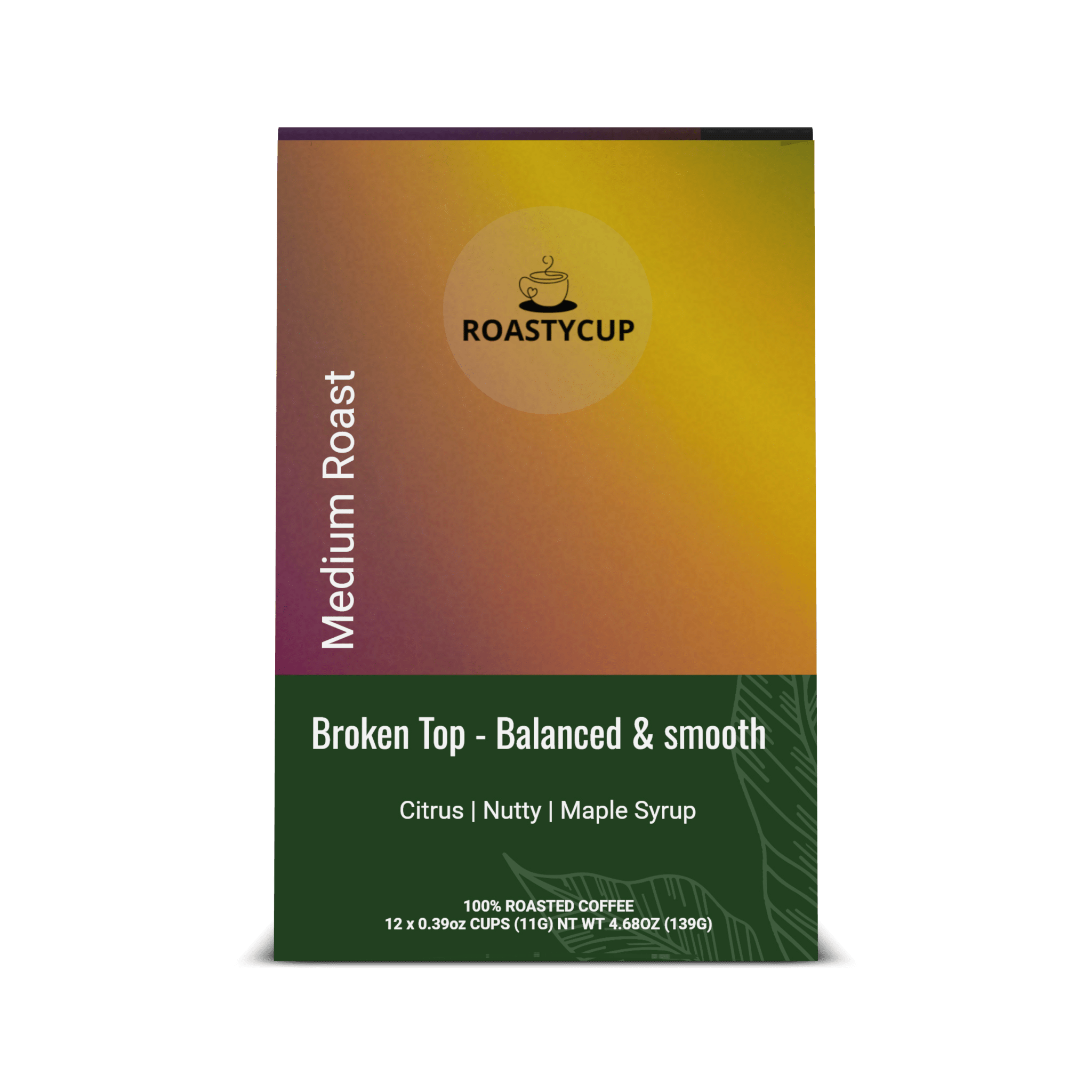 Broken Top Pods - Balanced & smooth - RoastyCup