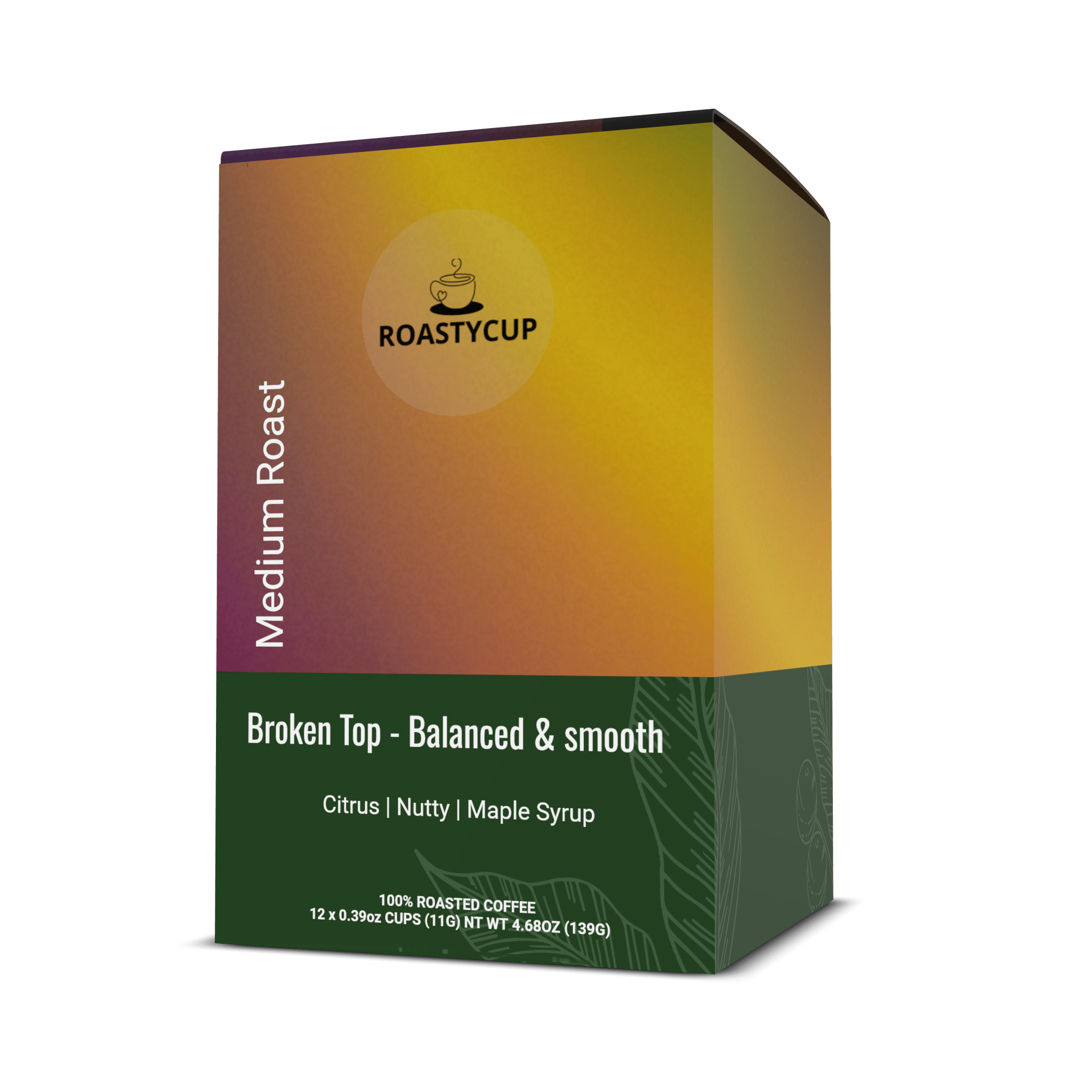 Broken Top Pods - Balanced & smooth - RoastyCup